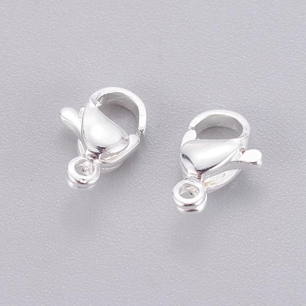 PandaHall 304 Stainless Steel Lobster Claw Clasps, Parrot Trigger Clasps, Silver Color Plated, 3/8x1/4x1/8 inch(9x6x3.5mm), Hole: 1.2mm 304...
PandaHall 304 Stainless Steel Lobster Claw Clasps, Parrot Trigger Clasps, Silver Color Plated, 3/8x1/4x1/8 inch(9x6x3.5mm), Hole: 1.2mm 304...