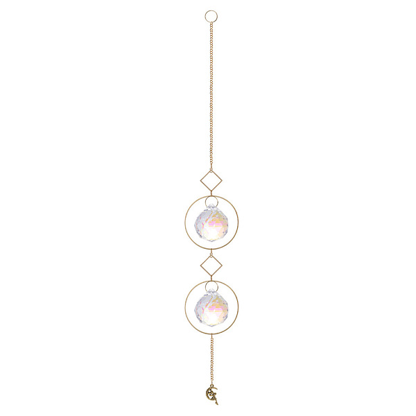 PandaHall Iron Big Pendant Decorations, Glass Charms Suncatchers Rainbow Maker, for Garden, Wedding, Lighting Ornament, Angel Pattern...
PandaHall Iron Big Pendant Decorations, Glass Charms Suncatchers Rainbow Maker, for Garden, Wedding, Lighting Ornament, Angel Pattern...