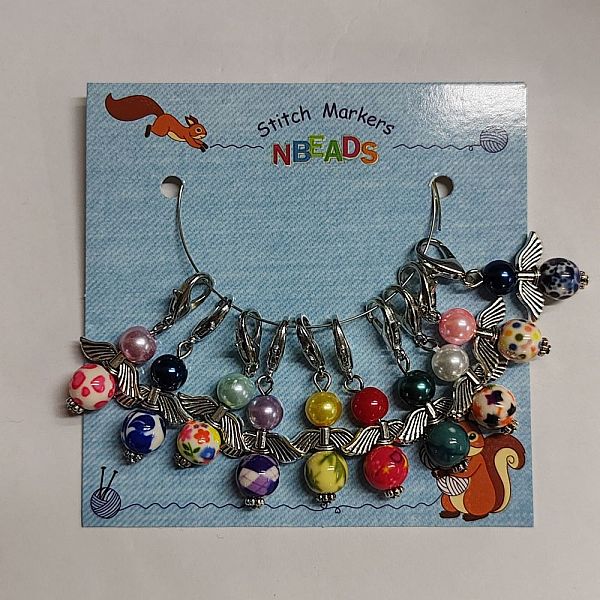 PandaHall 20Pcs Beaded Angel Pendant Decorations, Lobster Clasp Charms, Clip-on Charms, for Keychain, Purse, Backpack Ornament, Stitch..., Multicolor
PandaHall 20Pcs Beaded Angel Pendant Decorations, Lobster Clasp Charms, Clip-on Charms, for Keychain, Purse, Backpack Ornament, Stitch..., Multicolor