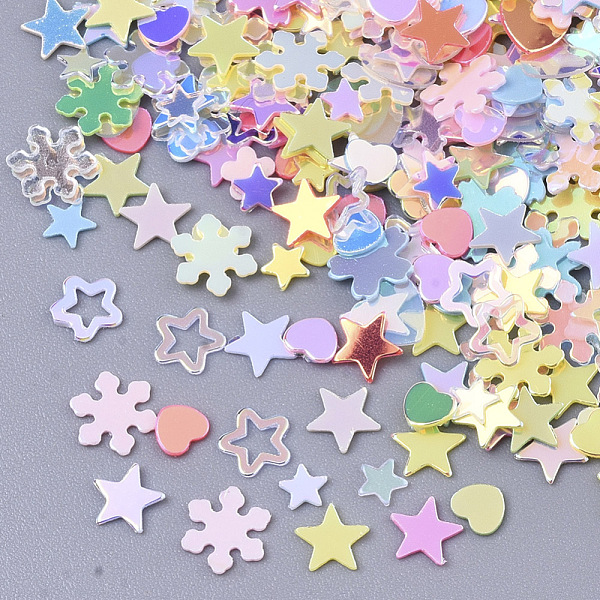 PandaHall Ornament Accessories, PVC Plastic Paillette/Sequins Beads, Snowflake & Heart & Star, Champagne Yellow, 2.5~5x3~5x0.4mm PVC Mixed...
PandaHall Ornament Accessories, PVC Plastic Paillette/Sequins Beads, Snowflake & Heart & Star, Champagne Yellow, 2.5~5x3~5x0.4mm PVC Mixed...