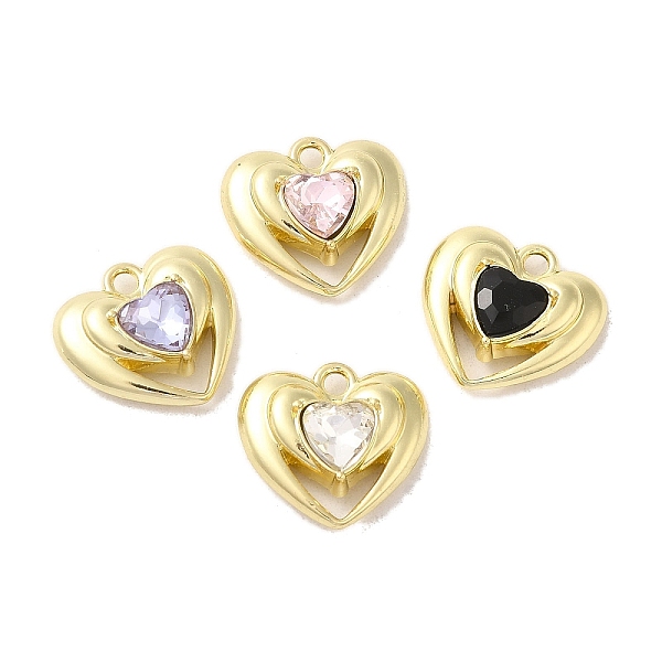 PandaHall Rack Plating Alloy Pendants, with Rhinestone, Cadmium Free & Nickel Free & Lead Free, Heart Charm, Golden, 15x16x5.5mm, Hole..., Multicolor
PandaHall Rack Plating Alloy Pendants, with Rhinestone, Cadmium Free & Nickel Free & Lead Free, Heart Charm, Golden, 15x16x5.5mm, Hole..., Multicolor