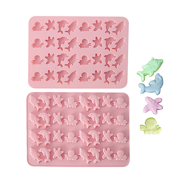 PandaHall Marine Organism Silicone Molds, Food Grade Molds, For DIY Cake Decoration, Chocolate, Candy, UV Resin & Epoxy Resin Craft Making..., Pink
PandaHall Marine Organism Silicone Molds, Food Grade Molds, For DIY Cake Decoration, Chocolate, Candy, UV Resin & Epoxy Resin Craft Making..., Pink