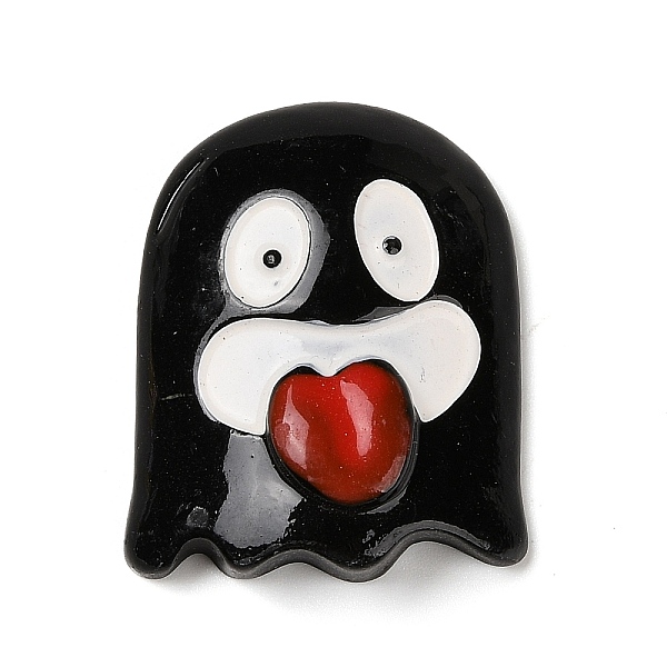 PandaHall Ghost Halloween Opaque Resin Decoden Cabochons, Halloween Jewelry Craft, Black, 34.5x28x10mm Resin Ghost Black
PandaHall Ghost Halloween Opaque Resin Decoden Cabochons, Halloween Jewelry Craft, Black, 34.5x28x10mm Resin Ghost Black