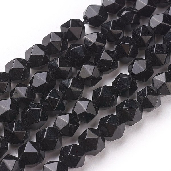 PandaHall Natural White Jade Beads Strands, Star Cut Round Beads, Dyed, Faceted, Black, 7~8mm, Hole: 1mm, about 47~48pcs/strand, 14.5...
PandaHall Natural White Jade Beads Strands, Star Cut Round Beads, Dyed, Faceted, Black, 7~8mm, Hole: 1mm, about 47~48pcs/strand, 14.5...