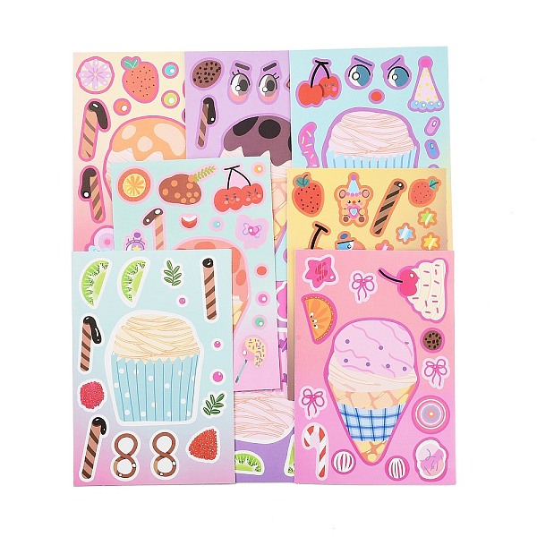 PandaHall 8Pcs PVC Self-Adhesive Stickers, Waterproof Decals, for DIY Albums Diary, Laptop Decoration Cartoon Scrapbooking, Cake, Mixed..., Multicolor
PandaHall 8Pcs PVC Self-Adhesive Stickers, Waterproof Decals, for DIY Albums Diary, Laptop Decoration Cartoon Scrapbooking, Cake, Mixed..., Multicolor