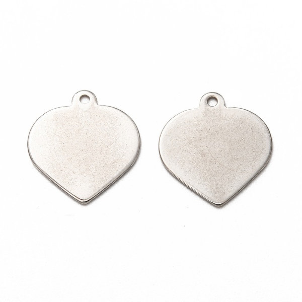 PandaHall 201 Stainless Steel Pendants, Stamping Blank Tag, Laser Cut, Heart, Stainless Steel Color, 19x18x1mm, Hole: 1.4mm 201 Stainless...
PandaHall 201 Stainless Steel Pendants, Stamping Blank Tag, Laser Cut, Heart, Stainless Steel Color, 19x18x1mm, Hole: 1.4mm 201 Stainless...