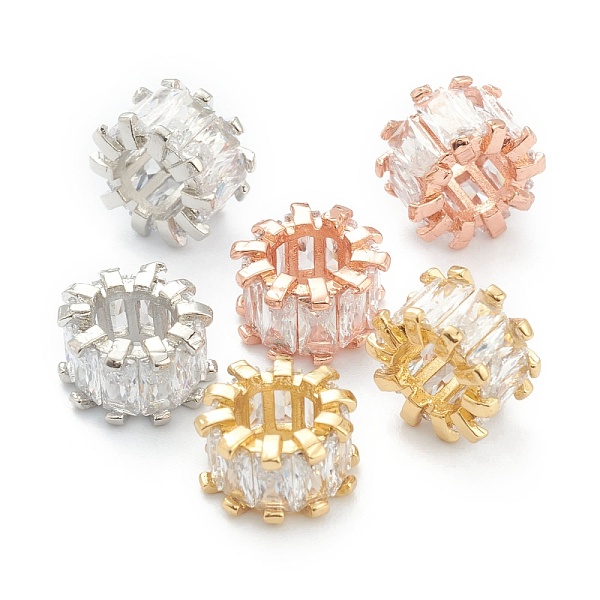 PandaHall Brass Clear Cubic Zirconia Beads, Large Hole Beads, Long-Lasting Plated, Tube, Mixed Color, 11x6.5mm Brass+Cubic Zirconia Tube...
PandaHall Brass Clear Cubic Zirconia Beads, Large Hole Beads, Long-Lasting Plated, Tube, Mixed Color, 11x6.5mm Brass+Cubic Zirconia Tube...