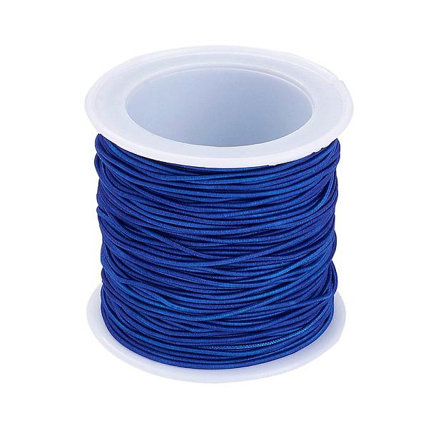 PandaHall Elastic Cord, Medium Blue, 1mm, about 22.96 yards(21m)/roll Elastic Fibre Round Blue
PandaHall Elastic Cord, Medium Blue, 1mm, about 22.96 yards(21m)/roll Elastic Fibre Round Blue