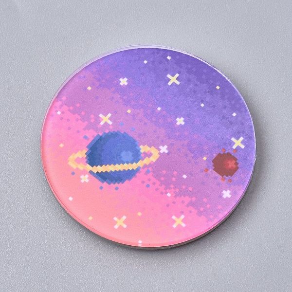 PandaHall Fridge Magnets Acrylic Decorations, Flat Round with Planet, Colorful, 38x4mm Acrylic Planet
PandaHall Fridge Magnets Acrylic Decorations, Flat Round with Planet, Colorful, 38x4mm Acrylic Planet
