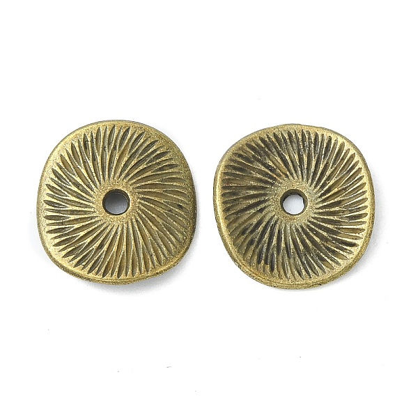 PandaHall Tibetan Style Alloy Beads, Lead Free and Cadmium Free, Antique Bronze, about 15mm long, 14mm wide, 1mm thick, hole: 2mm Alloy Flat...
PandaHall Tibetan Style Alloy Beads, Lead Free and Cadmium Free, Antique Bronze, about 15mm long, 14mm wide, 1mm thick, hole: 2mm Alloy Flat...