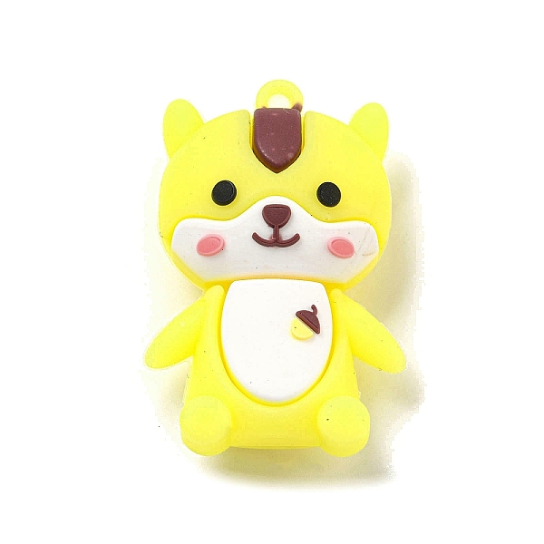PandaHall PVC 3D Plastic Pendants, for Key Chain Bag Hanging Ornaments, Dog, Yellow, 48x32x19mm, Hole: 2mm PVC Dog Yellow
PandaHall PVC 3D Plastic Pendants, for Key Chain Bag Hanging Ornaments, Dog, Yellow, 48x32x19mm, Hole: 2mm PVC Dog Yellow