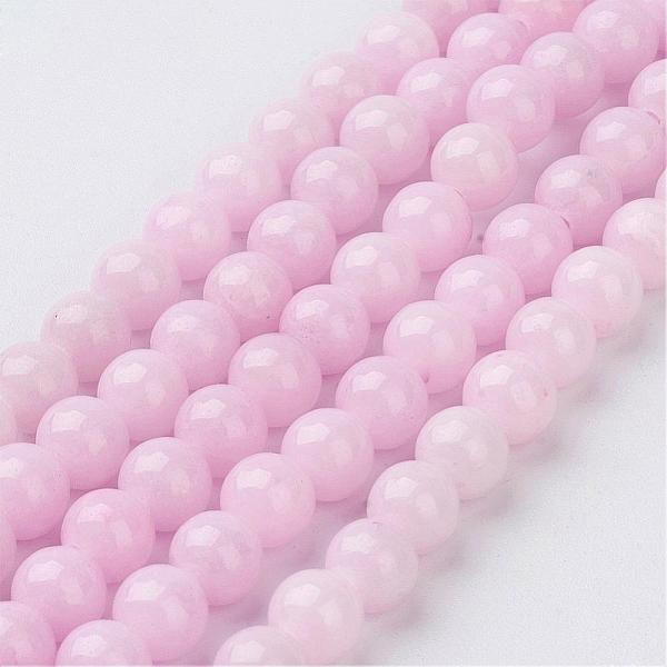 PandaHall Natural Mashan Jade Round Beads Strands, Dyed, Pearl Pink, 6mm, Hole: 1mm, about 69pcs/strand, 15.7 inch Mashan Jade Round Pink
PandaHall Natural Mashan Jade Round Beads Strands, Dyed, Pearl Pink, 6mm, Hole: 1mm, about 69pcs/strand, 15.7 inch Mashan Jade Round Pink