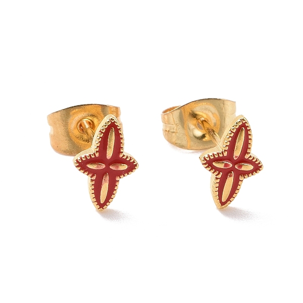 PandaHall Enamel Star Stud Earrings with 316L Surgical Stainless Steel Pins, Gold Plated 304 Stainless Steel Jewelry for Women, Red...
PandaHall Enamel Star Stud Earrings with 316L Surgical Stainless Steel Pins, Gold Plated 304 Stainless Steel Jewelry for Women, Red...