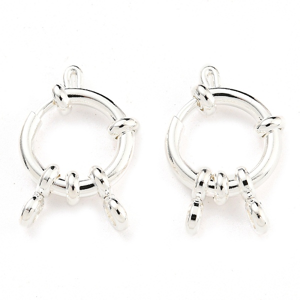 PandaHall 304 Stainless Steel Spring Ring Clasps, Ring, Silver, 14x4mm, Hole: 2.5mm 304 Stainless Steel
PandaHall 304 Stainless Steel Spring Ring Clasps, Ring, Silver, 14x4mm, Hole: 2.5mm 304 Stainless Steel