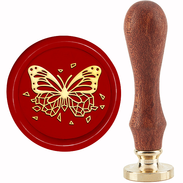 PandaHall CRASPIRE Butterfly Wax Seal Stamp Removable Brass Sealing Stamps Heads 30mm with Retro Wood Handle for Envelopes Invitations...
PandaHall CRASPIRE Butterfly Wax Seal Stamp Removable Brass Sealing Stamps Heads 30mm with Retro Wood Handle for Envelopes Invitations...