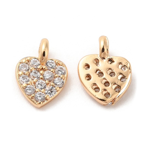 PandaHall Brass & Cubic Zirconia Charms, Heart Charm, Real 18K Gold Plated, 7x5x2.5mm, Hole: 1.2mm Brass+Cubic Zirconia Heart Clear
PandaHall Brass & Cubic Zirconia Charms, Heart Charm, Real 18K Gold Plated, 7x5x2.5mm, Hole: 1.2mm Brass+Cubic Zirconia Heart Clear