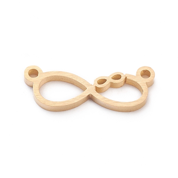 PandaHall 304 Stainless Steel Pendants, Infinity, Golden, 7.5x21x2mm, Hole: 1.5mm 304 Stainless Steel Infinity
PandaHall 304 Stainless Steel Pendants, Infinity, Golden, 7.5x21x2mm, Hole: 1.5mm 304 Stainless Steel Infinity