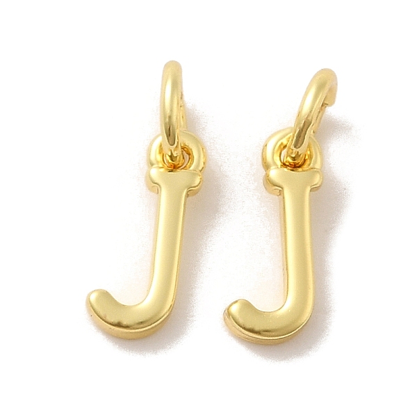 PandaHall Brass Pendants, with Jump Ring, Letter J, 10.5x4x1.5mm, Ring: 5x1mm, inner diameter: 3mm Brass Letter J
PandaHall Brass Pendants, with Jump Ring, Letter J, 10.5x4x1.5mm, Ring: 5x1mm, inner diameter: 3mm Brass Letter J