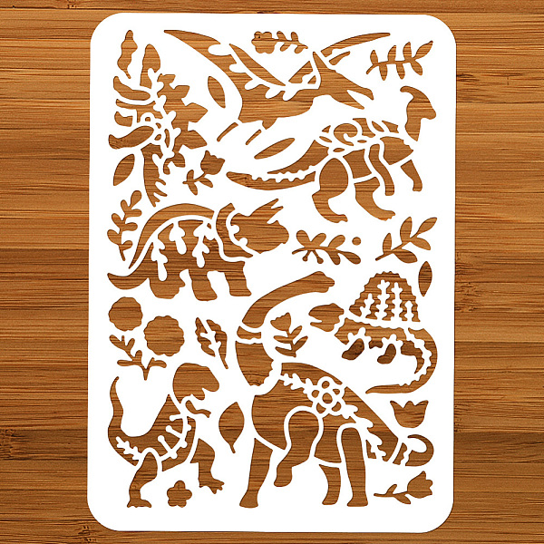 PandaHall Dinosaur Painting Stencil, 11.69x8.27 Inch Reusable Craft Stencils Hollow Out Drawing Painting Template for Painting on Wood...
PandaHall Dinosaur Painting Stencil, 11.69x8.27 Inch Reusable Craft Stencils Hollow Out Drawing Painting Template for Painting on Wood...