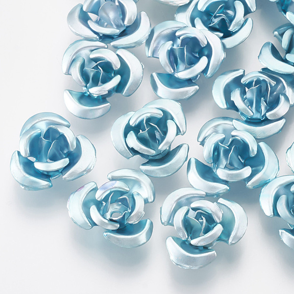 PandaHall Aluminum Beads, 3-Petal Flower, Light Sky Blue, 11~12x5.5mm, Hole: 1mm, about 950pcs/bag Aluminum Flower Blue
PandaHall Aluminum Beads, 3-Petal Flower, Light Sky Blue, 11~12x5.5mm, Hole: 1mm, about 950pcs/bag Aluminum Flower Blue