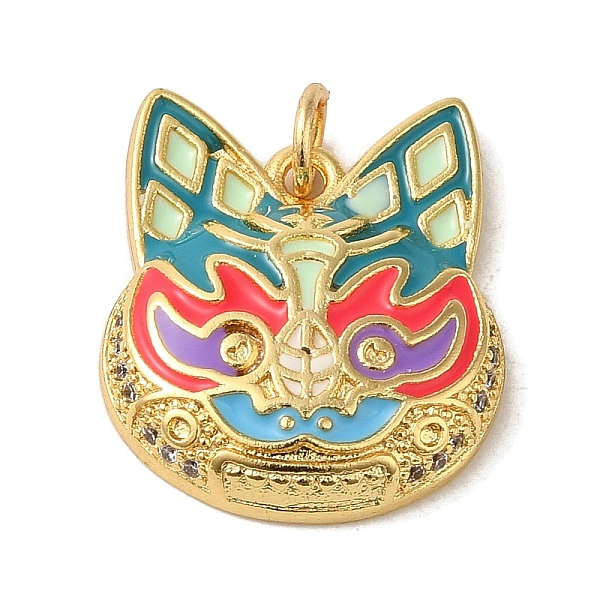 PandaHall Brass Micro Pave Cubic Zirconia Pendants, Lion Charms, with Enamel and Jump Ring, Real 18K Gold Plated, 20x17.5x4.5mm, Hole: 3mm..., Clear
PandaHall Brass Micro Pave Cubic Zirconia Pendants, Lion Charms, with Enamel and Jump Ring, Real 18K Gold Plated, 20x17.5x4.5mm, Hole: 3mm..., Clear