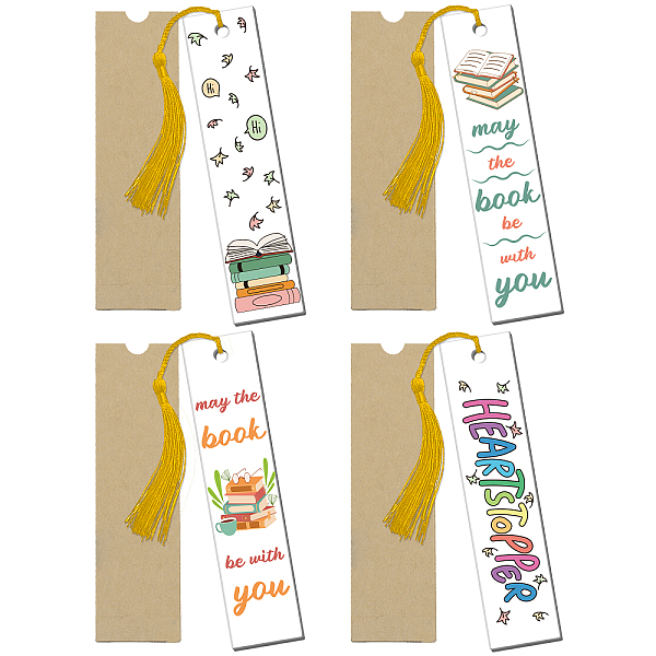 PandaHall GLOBLELAND 4 Sets Colorful Text Clear Bookmark Inspirational Bookmark Reading Gifts Acrylic Book Marker Tags Reading Accessories..., Multicolor
PandaHall GLOBLELAND 4 Sets Colorful Text Clear Bookmark Inspirational Bookmark Reading Gifts Acrylic Book Marker Tags Reading Accessories..., Multicolor