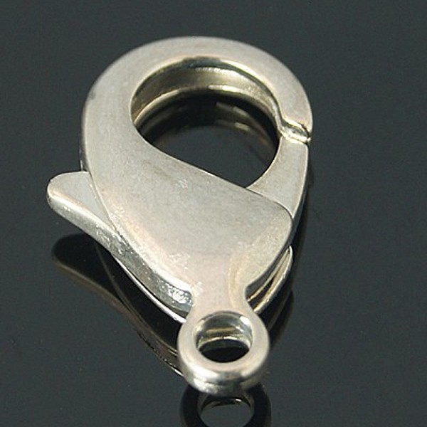 PandaHall Brass Lobster Claw Clasps, Parrot Trigger Clasps, Lead Free & Nickel Free & Cadmium Free, Platinum, 19x10x4mm, Hole: 2mm Brass...
PandaHall Brass Lobster Claw Clasps, Parrot Trigger Clasps, Lead Free & Nickel Free & Cadmium Free, Platinum, 19x10x4mm, Hole: 2mm Brass...