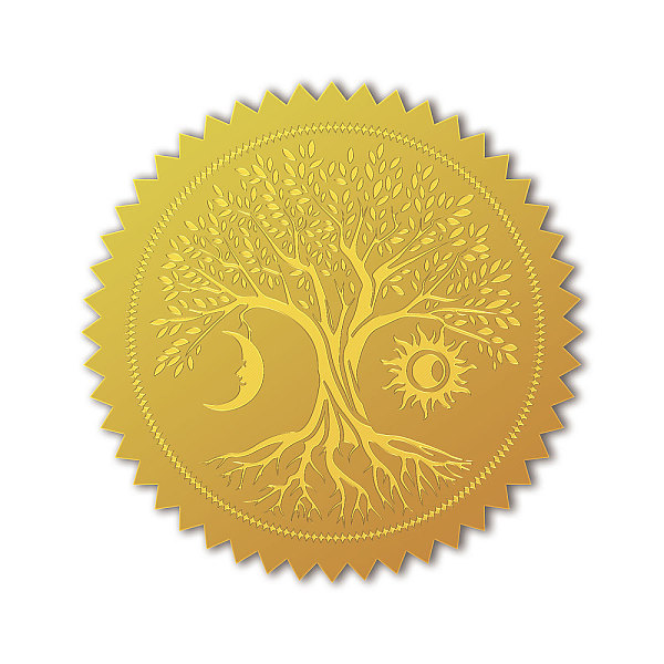 PandaHall CHGCRAFT 100Pcs Tree of Life Gold Foil Certificate Seals Foil Embossed Stickers Self Adhesive Gold Foil Embossed Certificate Seals...
PandaHall CHGCRAFT 100Pcs Tree of Life Gold Foil Certificate Seals Foil Embossed Stickers Self Adhesive Gold Foil Embossed Certificate Seals...