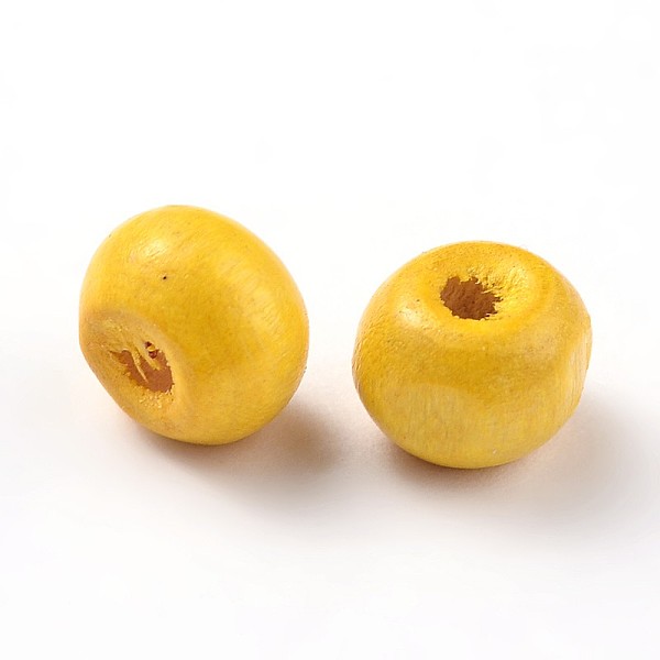 PandaHall Dyed Natural Wood Beads, Round, Lead Free, Yellow, 12x11mm, Hole: 4mm, about 1800pcs/1000g Maple Wood Round Yellow
PandaHall Dyed Natural Wood Beads, Round, Lead Free, Yellow, 12x11mm, Hole: 4mm, about 1800pcs/1000g Maple Wood Round Yellow