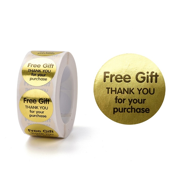 PandaHall Flat Round Paper Thank You Stickers, with Word Free Gift THANK YOU for your purchase, Self-Adhesive Gift Tag Labels Youstickers...
PandaHall Flat Round Paper Thank You Stickers, with Word Free Gift THANK YOU for your purchase, Self-Adhesive Gift Tag Labels Youstickers...