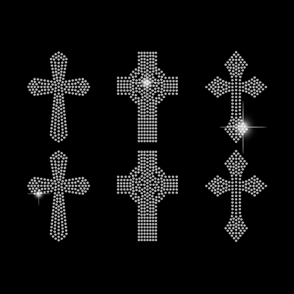 PandaHall Glass Hotfix Rhinestone, Iron on Appliques, Costume Accessories, for Clothes, Bags, Pants, Cross, 297x210mm Glass Rhinestone Cross
PandaHall Glass Hotfix Rhinestone, Iron on Appliques, Costume Accessories, for Clothes, Bags, Pants, Cross, 297x210mm Glass Rhinestone Cross
