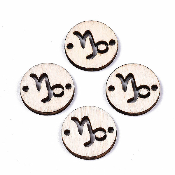 PandaHall Unfinished Natural Poplar Wood Links Connectors, Laser Cut, Flat Round with Constellation, Capricorn, 19.5x2.5mm, Hole: 2mm Wood...
PandaHall Unfinished Natural Poplar Wood Links Connectors, Laser Cut, Flat Round with Constellation, Capricorn, 19.5x2.5mm, Hole: 2mm Wood...