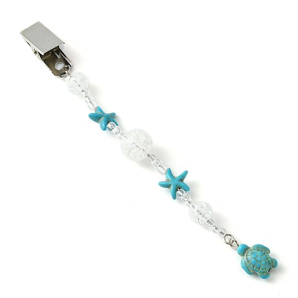 PandaHall Ocean Theme Dyed Synthetic Turquoise Starfish & Turtle Credit Card Clip Pullers, Iron Credit Card Grabber for Long Nail, Sky Blue...
PandaHall Ocean Theme Dyed Synthetic Turquoise Starfish & Turtle Credit Card Clip Pullers, Iron Credit Card Grabber for Long Nail, Sky Blue...