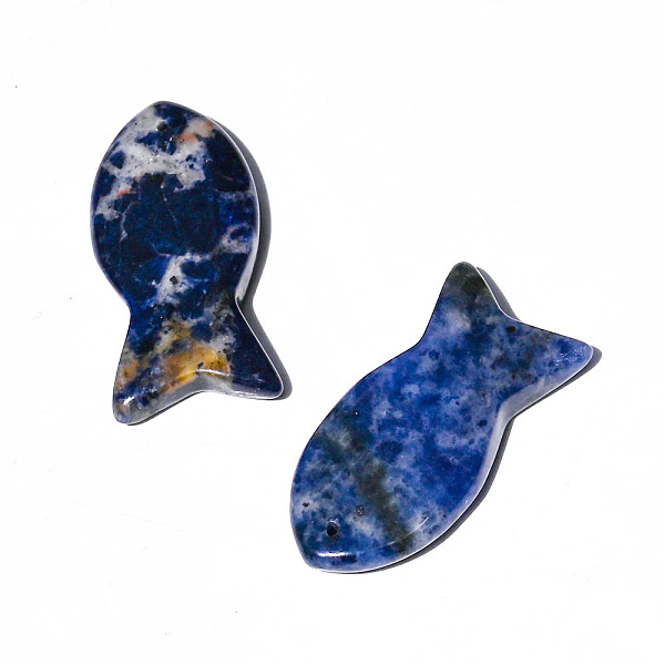 PandaHall Natural Lapis Lazuli Pendants, Fish Charms, 38x20mm Lapis Lazuli Fish
PandaHall Natural Lapis Lazuli Pendants, Fish Charms, 38x20mm Lapis Lazuli Fish