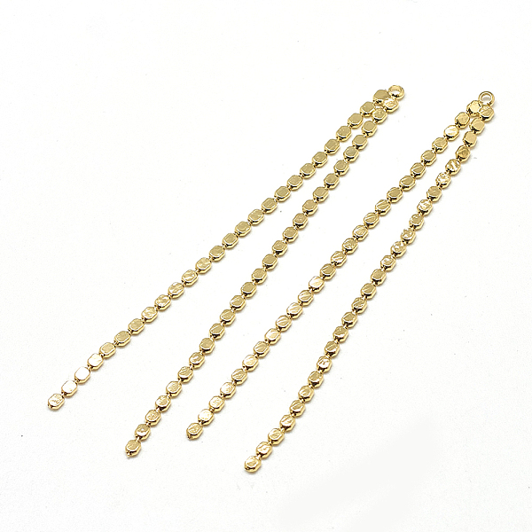 PandaHall Brass Chain Big Pendants, Real 18K Gold Plated, 70~75x4x1mm, Hole: 1mm Brass Others
PandaHall Brass Chain Big Pendants, Real 18K Gold Plated, 70~75x4x1mm, Hole: 1mm Brass Others