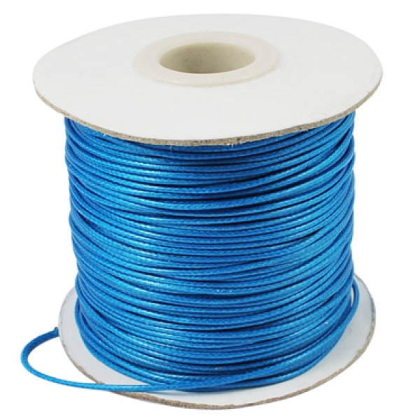 PandaHall Korean Waxed Polyester Cord, Bead Cord, Deep Sky Blue, 1.2mm, about 185yards/roll Waxed Polyester Cord Round Blue
PandaHall Korean Waxed Polyester Cord, Bead Cord, Deep Sky Blue, 1.2mm, about 185yards/roll Waxed Polyester Cord Round Blue