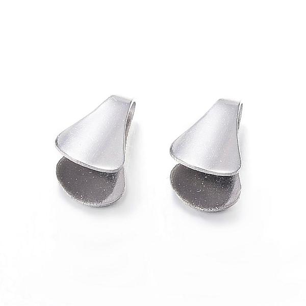PandaHall 304 Stainless Steel Folding Crimp Ends, Fold Over Crimp Cord Ends, Stainless Steel Color, 7x5x6mm, Inner Diameter: 6x5mm 304...
PandaHall 304 Stainless Steel Folding Crimp Ends, Fold Over Crimp Cord Ends, Stainless Steel Color, 7x5x6mm, Inner Diameter: 6x5mm 304...