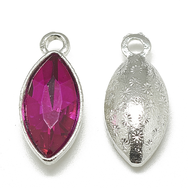 PandaHall Alloy Glass Pendants, Faceted, Horse Eye, Platinum, Camellia, 20x9x5mm, Hole: 1.5mm Alloy+Glass Horse Eye Pink
PandaHall Alloy Glass Pendants, Faceted, Horse Eye, Platinum, Camellia, 20x9x5mm, Hole: 1.5mm Alloy+Glass Horse Eye Pink