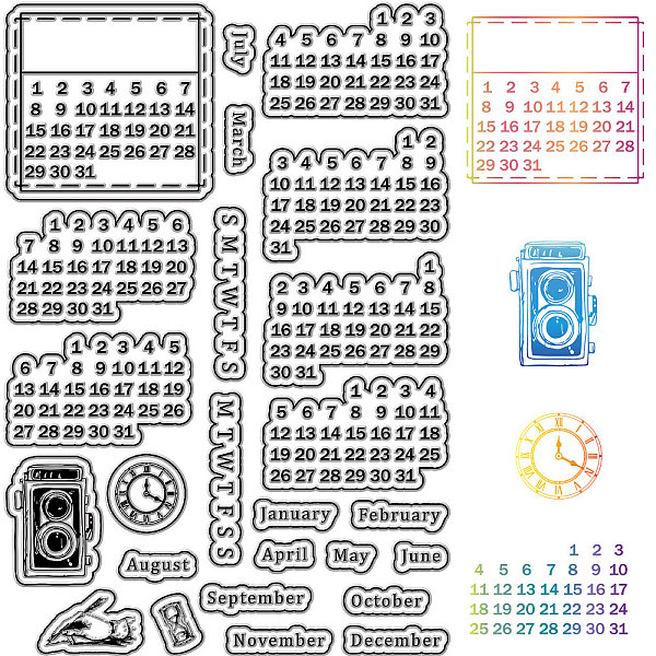 PandaHall Custom PVC Plastic Clear Stamps, for DIY Scrapbooking, Photo Album Decorative, Cards Making, Stamp Sheets, Film Frame, Number...
PandaHall Custom PVC Plastic Clear Stamps, for DIY Scrapbooking, Photo Album Decorative, Cards Making, Stamp Sheets, Film Frame, Number...