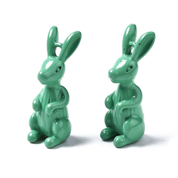 PandaHall Spray Painted Brass Pendants, Rabbit, Medium Sea Green, 19.5x8x8mm, Hole: 1.5mm Brass Rabbit
PandaHall Spray Painted Brass Pendants, Rabbit, Medium Sea Green, 19.5x8x8mm, Hole: 1.5mm Brass Rabbit