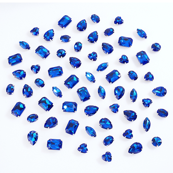 PandaHall AHADEMAKER 1 Set Teardrop/Horse Eye/Heart/ Flat Round/Oval/Rectangle Octagon Shape Sew on Rhinestone, Glass Rhinestone, 4-Hole..., Blue
PandaHall AHADEMAKER 1 Set Teardrop/Horse Eye/Heart/ Flat Round/Oval/Rectangle Octagon Shape Sew on Rhinestone, Glass Rhinestone, 4-Hole..., Blue