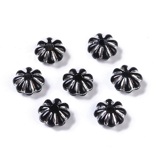 PandaHall Acrylic Beads, Silver Metal Enlaced, Flower, Black, 6.5x6.5x3.5mm, Hole: 1.6mm, about 6250pcs/500g Acrylic Flower Black
PandaHall Acrylic Beads, Silver Metal Enlaced, Flower, Black, 6.5x6.5x3.5mm, Hole: 1.6mm, about 6250pcs/500g Acrylic Flower Black