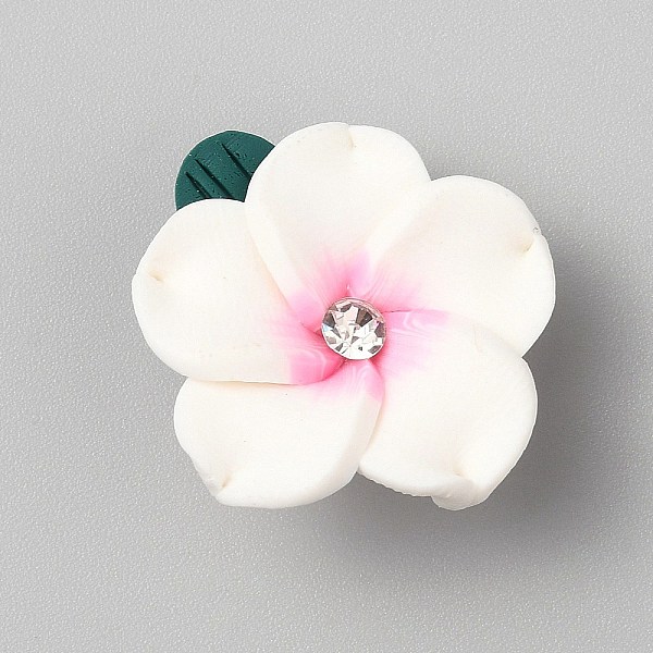 PandaHall Handmade Polymer Clay Beads, Flower, White, 10~13x21~26x21~26mm, Hole: 1.8mm Polymer Clay Flower White
PandaHall Handmade Polymer Clay Beads, Flower, White, 10~13x21~26x21~26mm, Hole: 1.8mm Polymer Clay Flower White