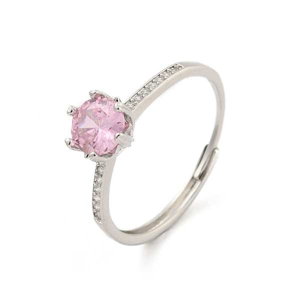 PandaHall Brass Micro Pave Cubic Zirconia Adjustable Rings, Pink, Inner Diameter: 19mm Brass+Cubic Zirconia Pink
PandaHall Brass Micro Pave Cubic Zirconia Adjustable Rings, Pink, Inner Diameter: 19mm Brass+Cubic Zirconia Pink