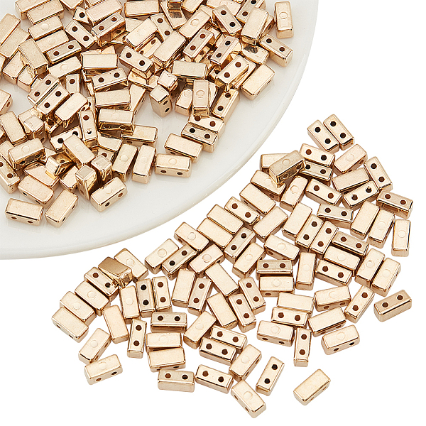 PandaHall 400 Pcs 2-Hole Beads, Include 200 Pcs Acrylic Multi-Strand Links Beads 200 Pcs Rectangle Alloy Seed Bead for Bracelet Necklace...
PandaHall 400 Pcs 2-Hole Beads, Include 200 Pcs Acrylic Multi-Strand Links Beads 200 Pcs Rectangle Alloy Seed Bead for Bracelet Necklace...