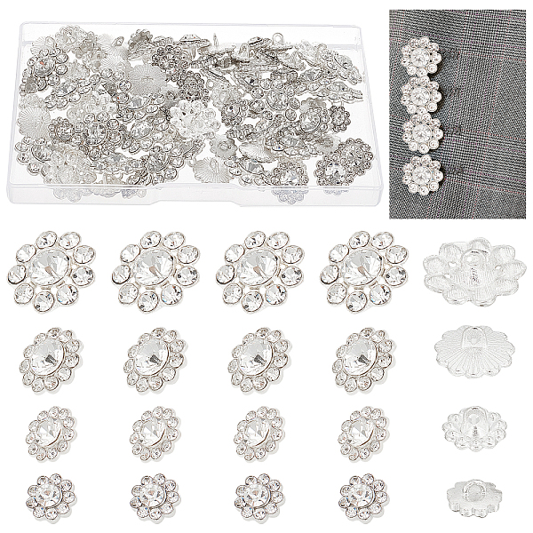 PandaHall AHANDMAKER 18 Pcs Conchos, Decorative Buckle Screw Back Buttons, Vintage Artificial Turquoise Conchos Buttons, Round Metal Daisy..., Clear
PandaHall AHANDMAKER 18 Pcs Conchos, Decorative Buckle Screw Back Buttons, Vintage Artificial Turquoise Conchos Buttons, Round Metal Daisy..., Clear