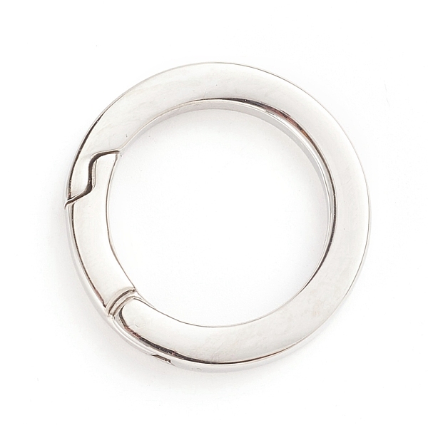 PandaHall 304 Stainless Steel Spring Gate Rings, O Rings, Stainless Steel Color, 28x3.5mm, Inner Diameter: 20mm 304 Stainless Steel
PandaHall 304 Stainless Steel Spring Gate Rings, O Rings, Stainless Steel Color, 28x3.5mm, Inner Diameter: 20mm 304 Stainless Steel
