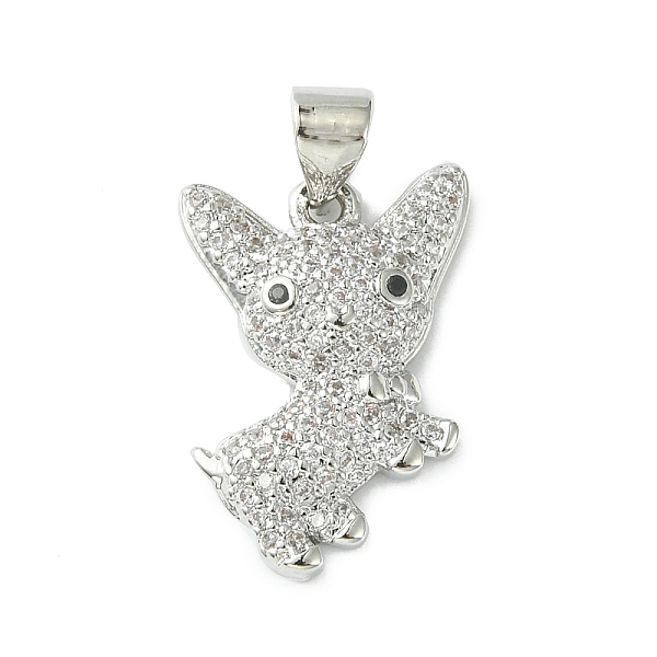 PandaHall Brass Micro Pave Cubic Zirconia Pendants, Cat Charm, Platinum, 19x13.5x3mm, Hole: 4.5x3.5mm Brass+Cubic Zirconia Cat Shape Clear
PandaHall Brass Micro Pave Cubic Zirconia Pendants, Cat Charm, Platinum, 19x13.5x3mm, Hole: 4.5x3.5mm Brass+Cubic Zirconia Cat Shape Clear