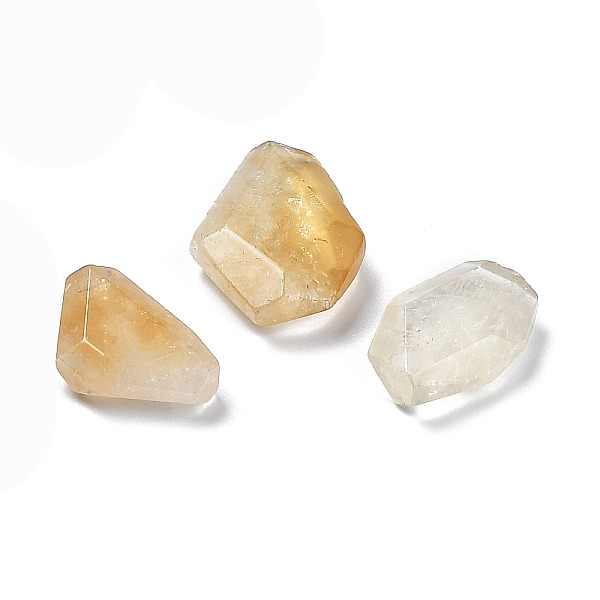 PandaHall Natural Citrine Beads, No Hole/Undrilled, Faceted, Nuggets, 20.5~27.5x13~21x6~7mm Citrine Nuggets
PandaHall Natural Citrine Beads, No Hole/Undrilled, Faceted, Nuggets, 20.5~27.5x13~21x6~7mm Citrine Nuggets