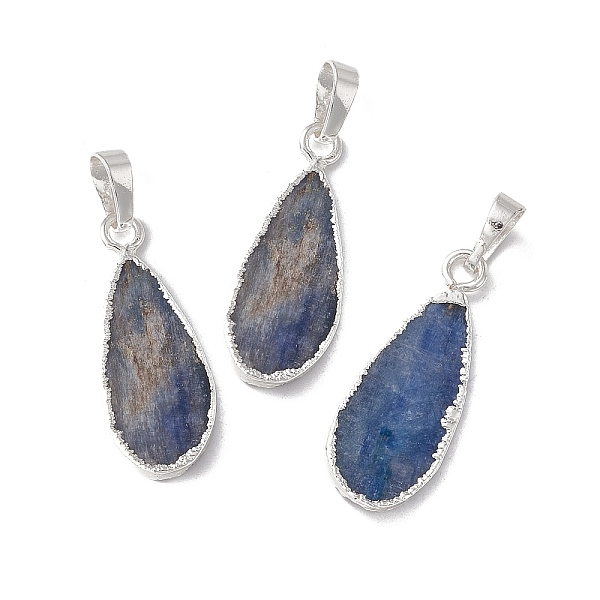 PandaHall Natural Kyanite Pendants, Teardrop Charms, with Silver Plated Brass Findings, Cadmium Free & Lead Free, Silver...
PandaHall Natural Kyanite Pendants, Teardrop Charms, with Silver Plated Brass Findings, Cadmium Free & Lead Free, Silver...